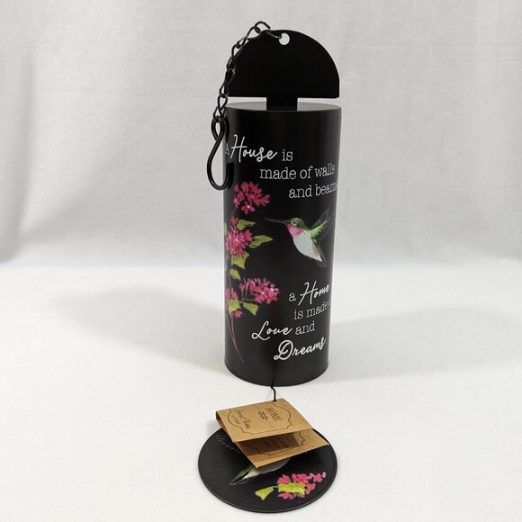 Carson Home Accent Hummingbird Cylinder Chime New without Box - Picture 1 of 9